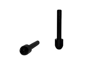 Aluminium snuifbuis bulb zwart