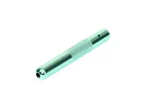 Aluminium snuifbuis ribbel groen