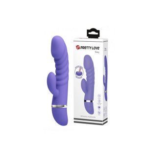 Pretty Love Tracy Flexible Rabbit Vibrator Paars
