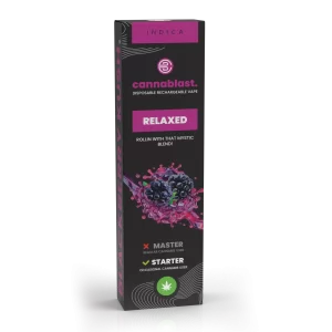 Cannablast Relaxed Blackberry Kush vape - 1ml